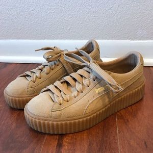 Fenty puma oatmeal creeper size 8